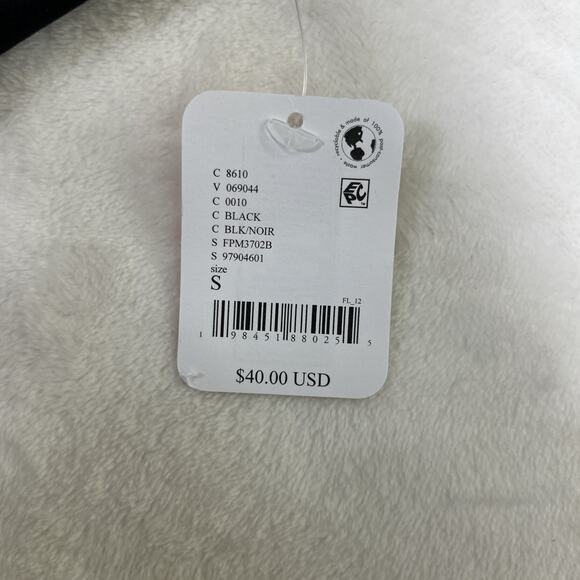 NWT FP Free People Movement Women's Black Sleeveless Top Active Crop Shirt Small - Picture 6 of 8